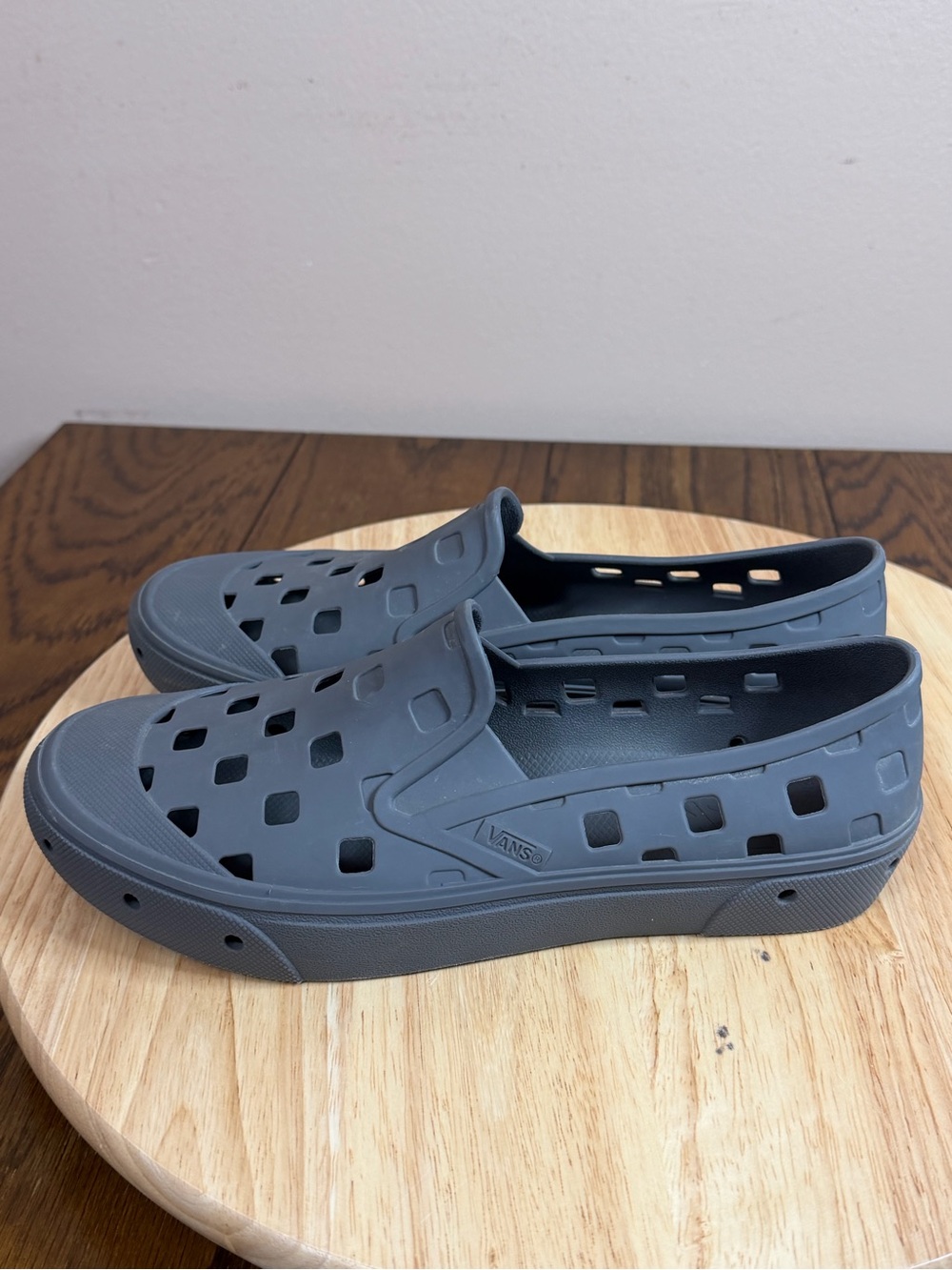 Vans unisex Trek Slip-On Pewter Gray shoes - Picture 3 of 10